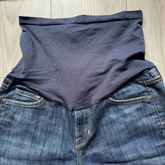 Citizens Of Humanity Dark Blue Straight Leg Jeans - Picture 9 of 14